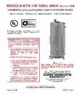 A O  Smith Water Heater BTN 120 THRU 400A Series-page_pdf